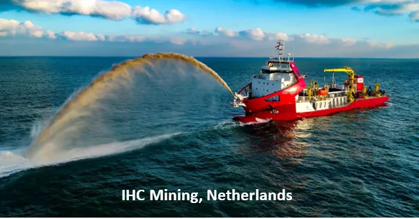 Royal IHC dredger, Netherlands (collaboration)